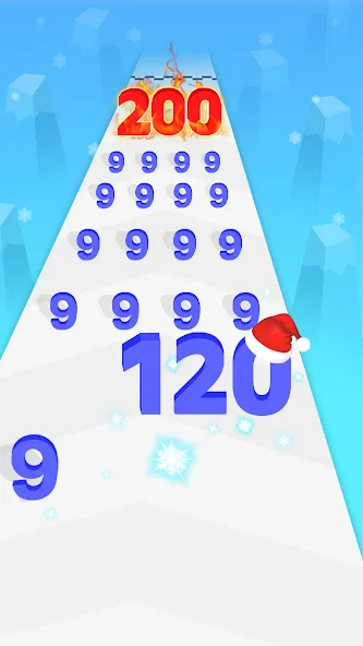 Number Merge: Run Master 3D (Намбер Мердж)  [МОД Unlimited Money] Screenshot 2