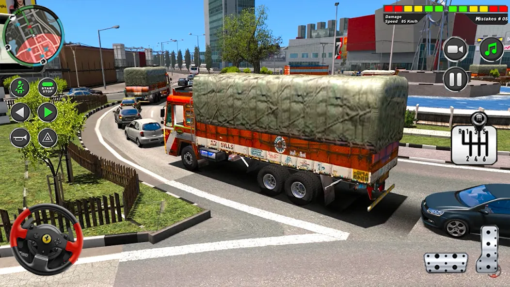 Indian Heavy Truck Delivery 3D  [МОД Меню] Screenshot 4