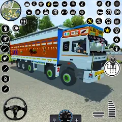 Скачать взлом Indian Heavy Truck Delivery 3D  [МОД Меню] - стабильная версия apk на Андроид