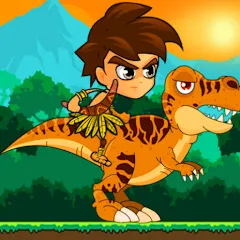 Скачать взломанную Super Warrior Dino Adventures (Супер Воин Дино Приключения)  [МОД Все открыто] - последняя версия apk на Андроид