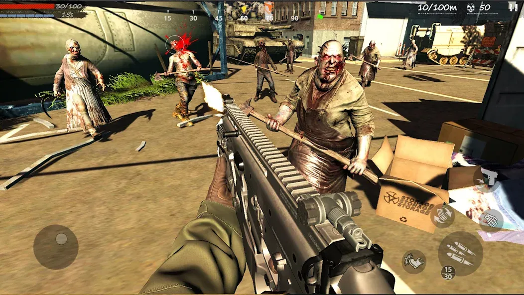 Zombie Game:Trigger Survivor (Зомби Гейм)  [МОД Mega Pack] Screenshot 2