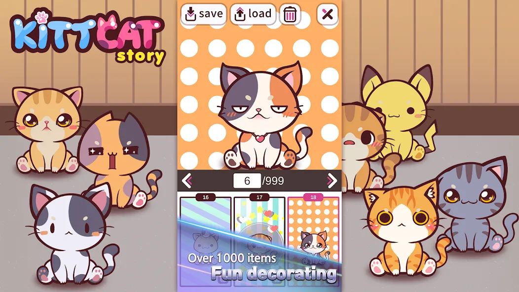 KittCat Story : Cat Maker (Киткэт Стори)  [МОД Mega Pack] Screenshot 4