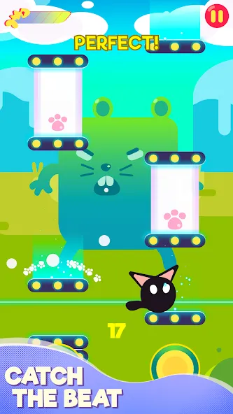 Cringe the Cat - Music Game  [МОД Бесконечные деньги] Screenshot 1