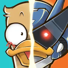 Взлом Merge Duck 2: Idle RPG (Мердж Дак 2)  [МОД Много монет] - полная версия apk на Андроид