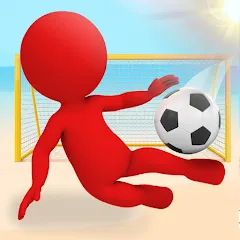 Взлом Crazy Kick! Fun Football game  [МОД Много монет] - полная версия apk на Андроид