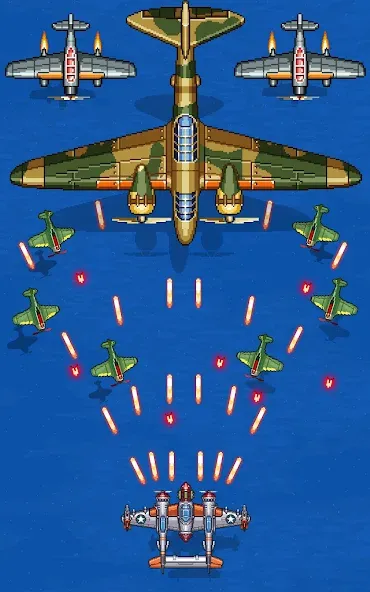 1945 Air Force: Airplane games (тысяча девятьсот сорок пять)  [МОД Бесконечные деньги] Screenshot 3