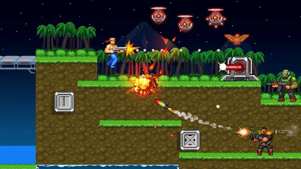 Gun Force: Action Shooting (Ган Форс)  [МОД Unlocked] Screenshot 2