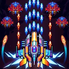 Скачать взломанную Galaxiga Arcade Shooting Game (Галаксига)  [МОД Меню] - полная версия apk на Андроид