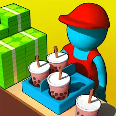 Скачать взломанную My Mini Boba Tea Cafe Tycoon (Экстримные Гонки на Велосипедах)  [МОД Все открыто] - стабильная версия apk на Андроид