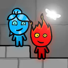 Взлом Fireboy & Watergirl FairyTales  [МОД Unlocked] - последняя версия apk на Андроид