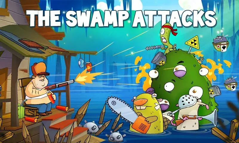 Swamp Attack (Свомп Аттак)  [МОД Mega Pack] Screenshot 1