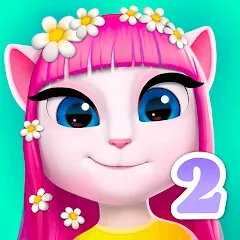 Скачать взлом My Talking Angela 2  [МОД Mega Pack] - стабильная версия apk на Андроид