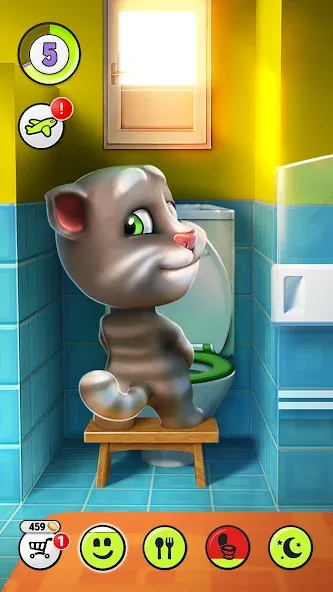 My Talking Tom  [МОД Unlimited Money] Screenshot 2