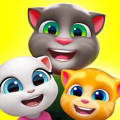 Скачать взлом My Talking Tom Friends  [МОД Меню] - последняя версия apk на Андроид