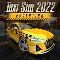 Скачать взлом Taxi Sim 2022 Evolution (Такси Сим 2020)  [МОД Mega Pack] - стабильная версия apk на Андроид