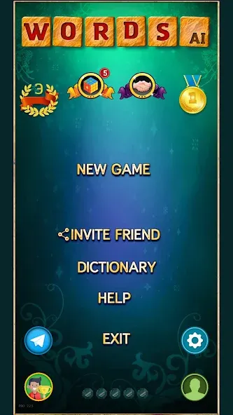 Word Game: Friends Offline  [МОД Menu] Screenshot 3