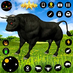 Взлом Angry Bull Attack Fight Games (Ангри Булл Атак Файт Геймс)  [МОД Бесконечные деньги] - стабильная версия apk на Андроид