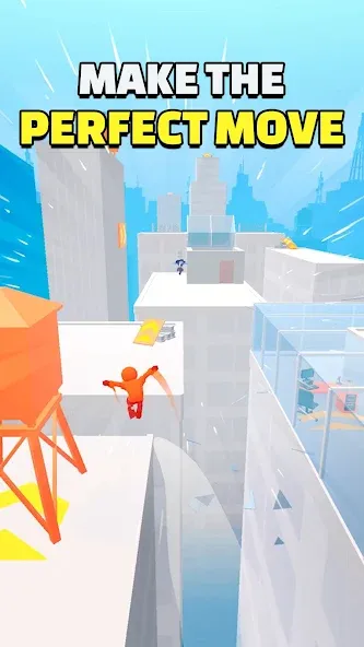 Parkour Race - FreeRun Game (Паркур Рейс)  [МОД Mega Pack] Screenshot 1