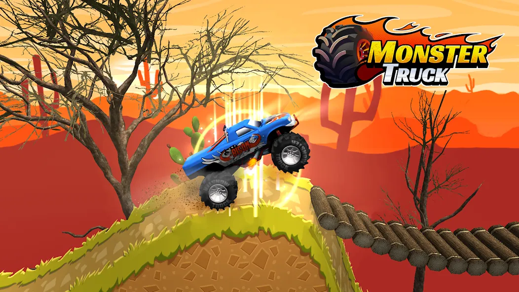 Monster truck: Extreme racing  [МОД Unlimited Money] Screenshot 1