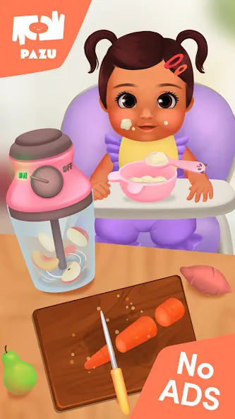 Baby care game & Dress up  [МОД Много денег] Screenshot 2