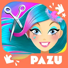 Взломанная Girls Hair Salon Unicorn  [МОД Все открыто] - стабильная версия apk на Андроид