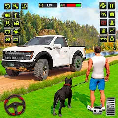 Скачать взлом Offroad 4x4 Jeep Driving Game  [МОД Много денег] - полная версия apk на Андроид