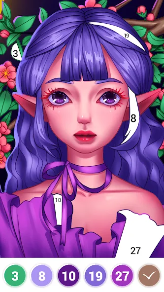 Art Coloring - Color by Number  [МОД Menu] Screenshot 1