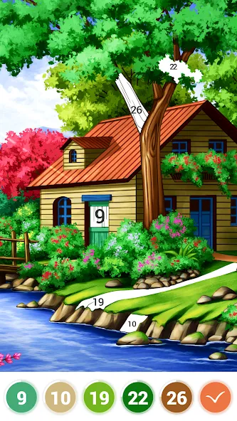 Art Coloring - Color by Number  [МОД Menu] Screenshot 3