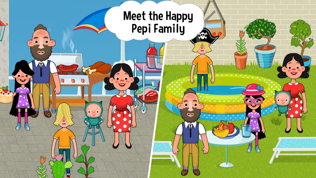 Pepi House: Happy Family (Пепи Хаус)  [МОД Unlimited Money] Screenshot 5