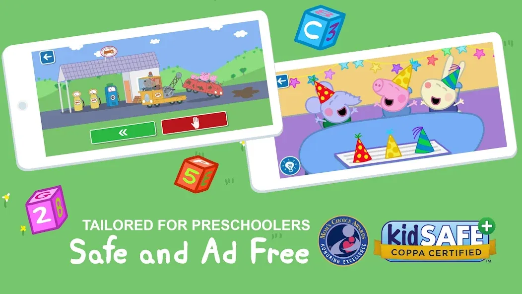 World of Peppa Pig: Kids Games (Мир свинки Пеппы)  [МОД Mega Pack] Screenshot 2