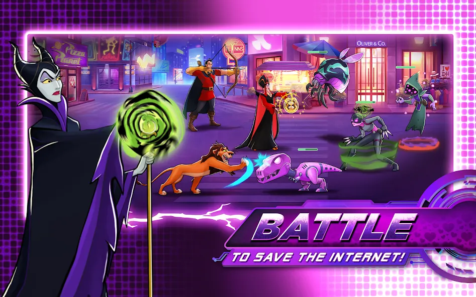 Disney Heroes: Battle Mode (Дисней Хироус)  [МОД Много денег] Screenshot 1