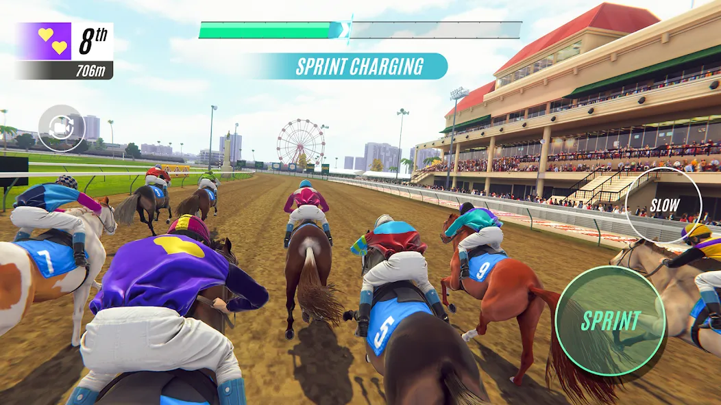 Rival Stars Horse Racing  [МОД Много денег] Screenshot 1