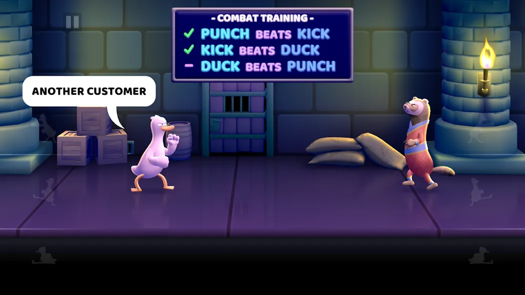 Punch Kick Duck (Панч Кик Дак)  [МОД Unlocked] Screenshot 1