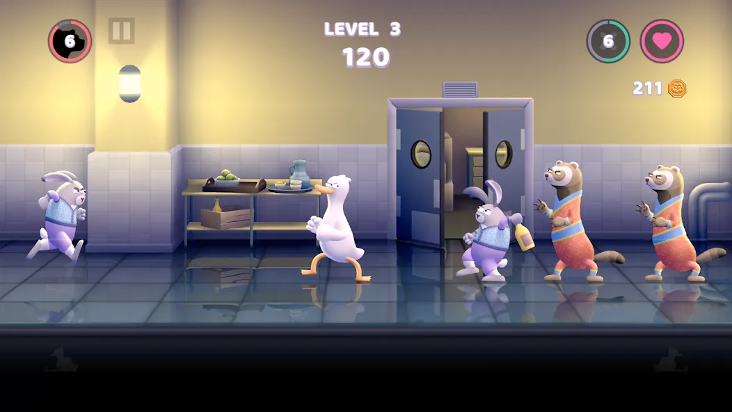 Punch Kick Duck (Панч Кик Дак)  [МОД Unlocked] Screenshot 3