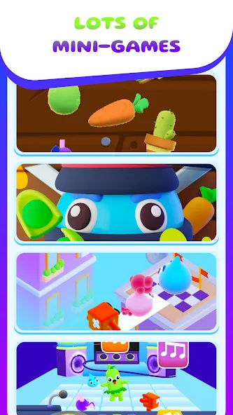 My Talking Slimy: Cat Friends (Май Токинг Слайми)  [МОД Mega Pack] Screenshot 4