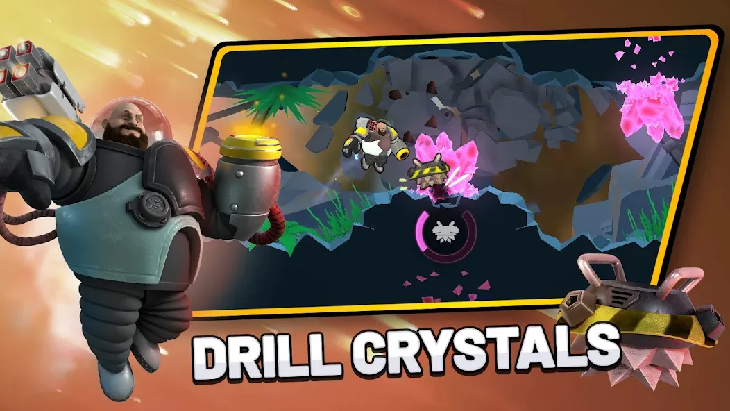 Drill Wars (Дрилл Ворс)  [МОД Бесконечные деньги] Screenshot 2