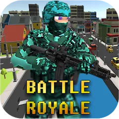 Взлом Pixel Combat: Battle Royale (Пиксельный бой)  [МОД Mega Pack] - стабильная версия apk на Андроид