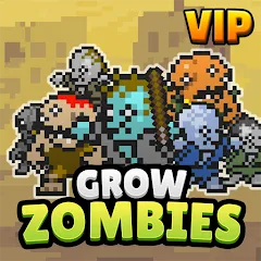 Взломанная Grow Zombie VIP : Merge Zombie  [МОД Unlimited Money] - стабильная версия apk на Андроид