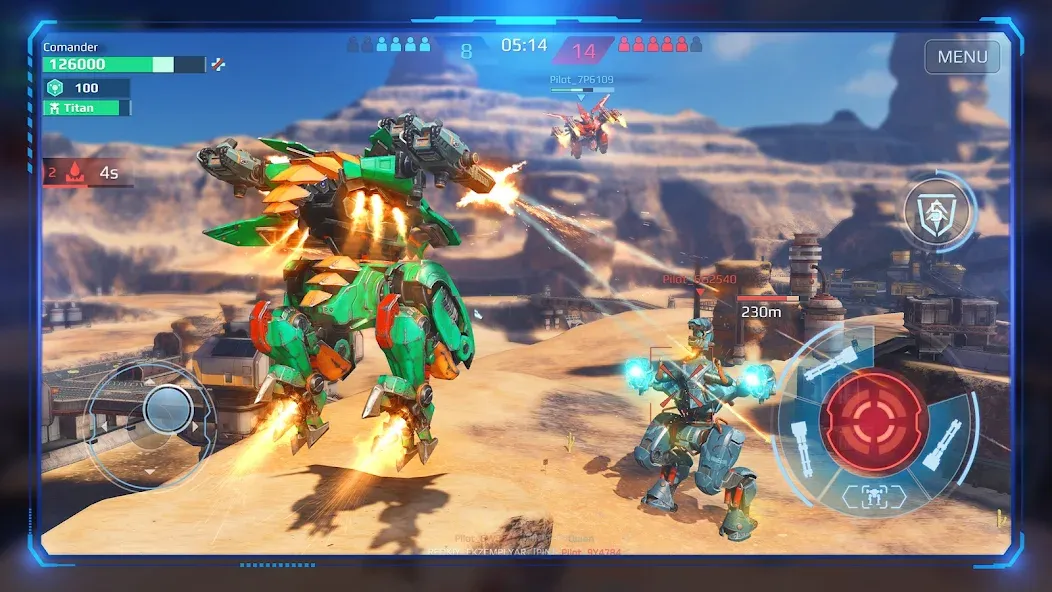 War Robots Multiplayer Battles  [МОД Unlocked] Screenshot 2