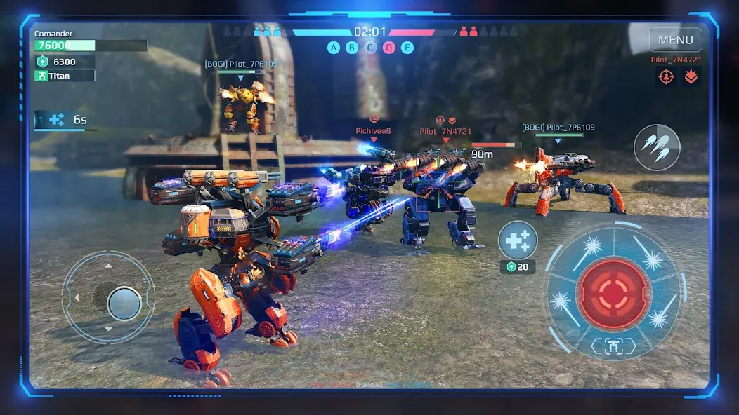 War Robots Multiplayer Battles  [МОД Unlocked] Screenshot 3