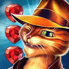 Скачать взломанную Indy Cat for VK  [МОД Много денег] - полная версия apk на Андроид