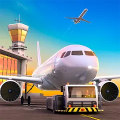 Взлом Airport Simulator: Tycoon Inc. (Эйрпорт Симулятор)  [МОД Много монет] - полная версия apk на Андроид