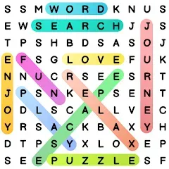 Скачать взломанную Word Search - Word Puzzle Game  [МОД Menu] - полная версия apk на Андроид