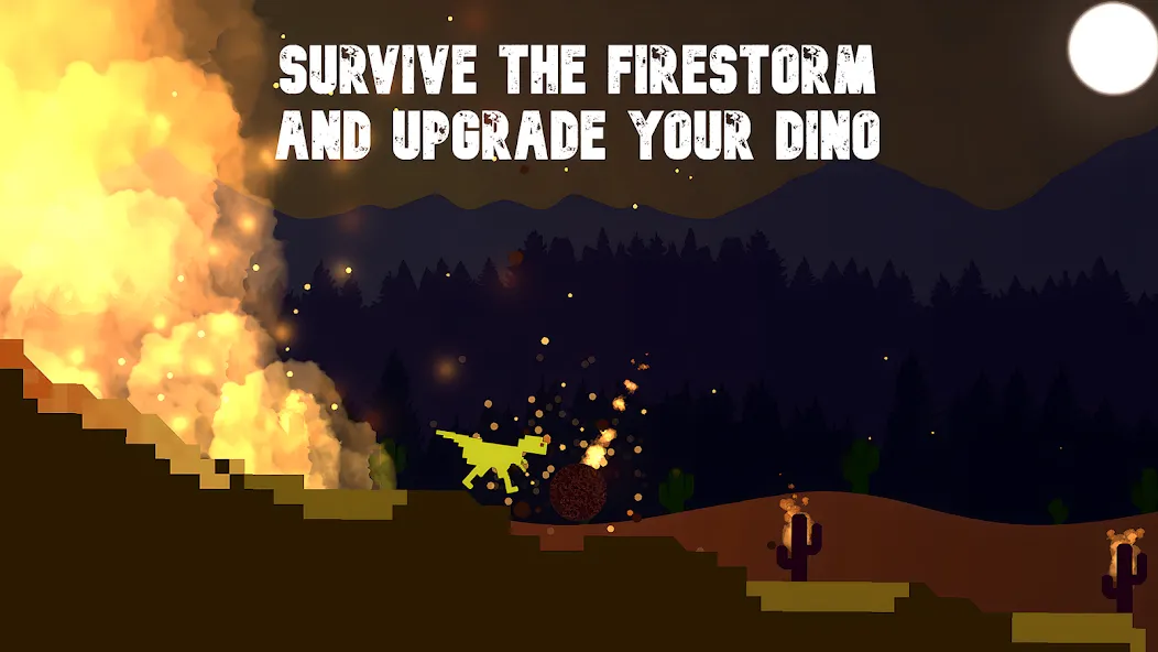 Dino Run Survival (Дино Ран Сурвайвал)  [МОД Unlimited Money] Screenshot 1