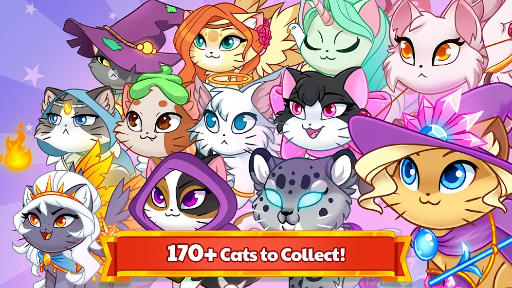 Castle Cats - Idle Hero RPG (Кэстл Кэтс)  [МОД Все открыто] Screenshot 4