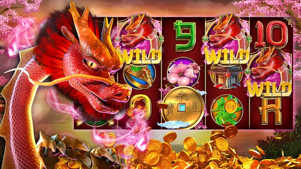 Pokie Magic Casino Slots (Поки Мэджик Казино Слоты)  [МОД Много монет] Screenshot 4