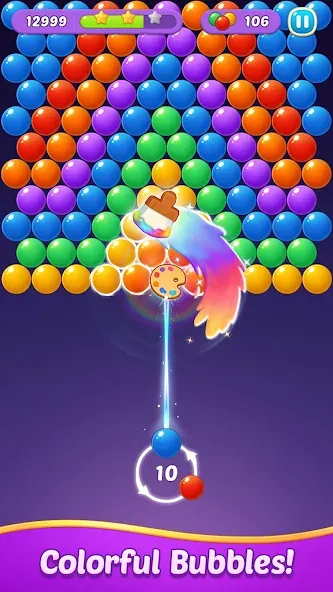 Bubble Shooter Gem Puzzle Pop (Бабл Шутер Драгоценный камень)  [МОД Menu] Screenshot 3