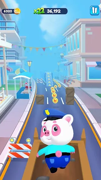 Piggy Panda Run: Fun Game  [МОД Menu] Screenshot 4