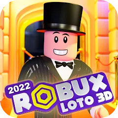 Скачать взломанную Robux Loto 3D Pro (Робукс Лото 3D Про)  [МОД Unlimited Money] - стабильная версия apk на Андроид