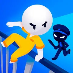 Взломанная Prison Escape 3D - Jailbreak (Призон Искепе)  [МОД Unlocked] - стабильная версия apk на Андроид